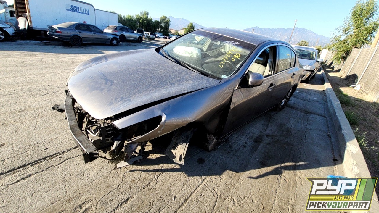 2007 INFINITI G35 partes disponibles