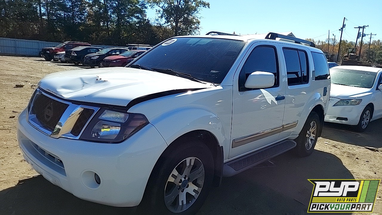 2012 NISSAN PATHFINDER partes disponibles