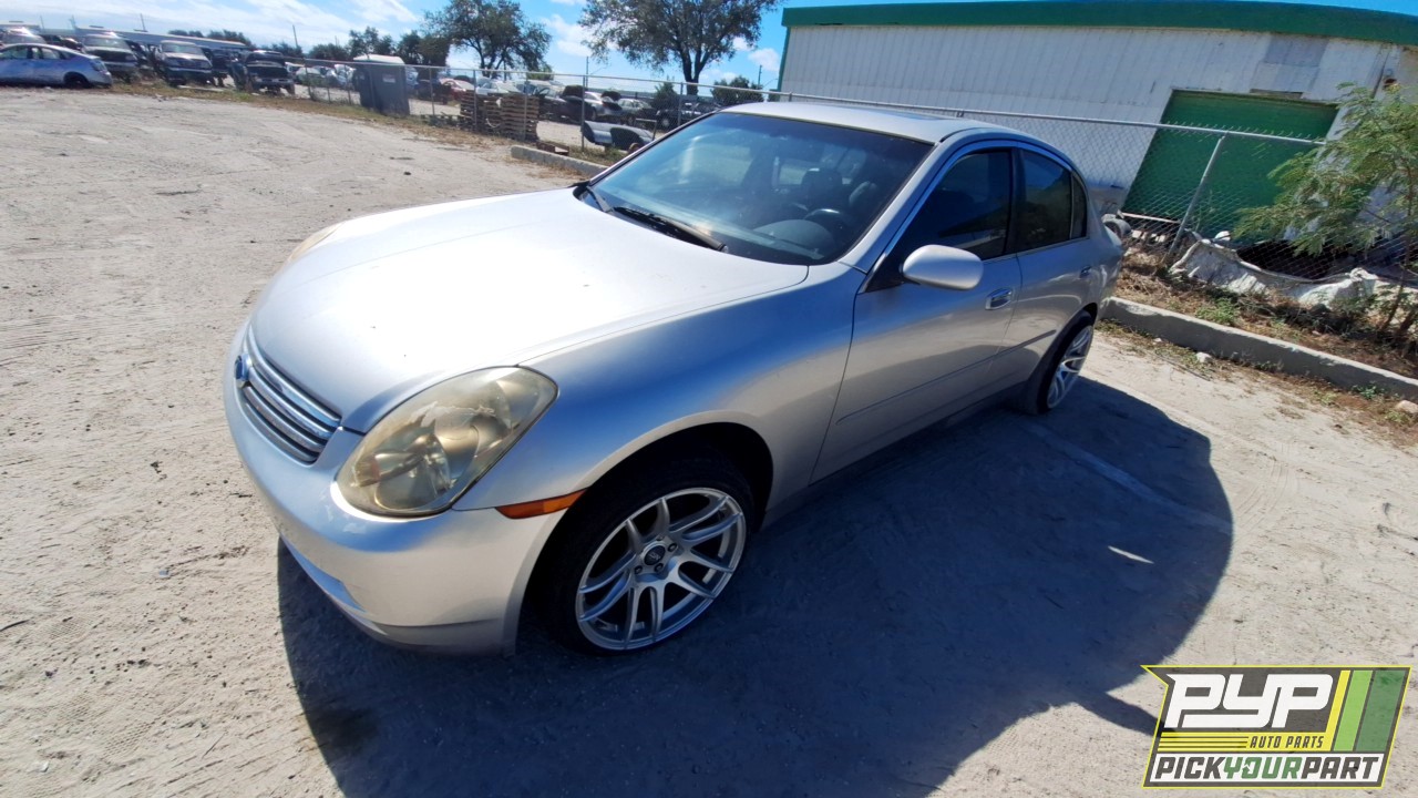 2003 INFINITI G35 available for parts