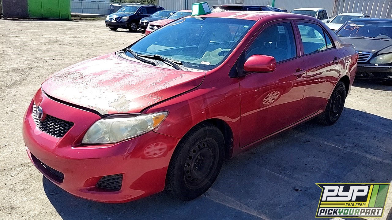 2010 TOYOTA COROLLA partes disponibles