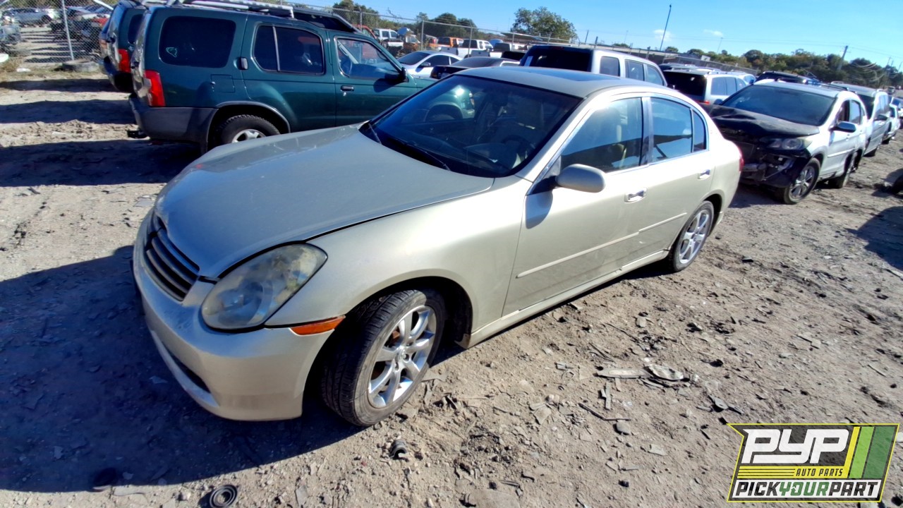 2006 INFINITI G35 available for parts