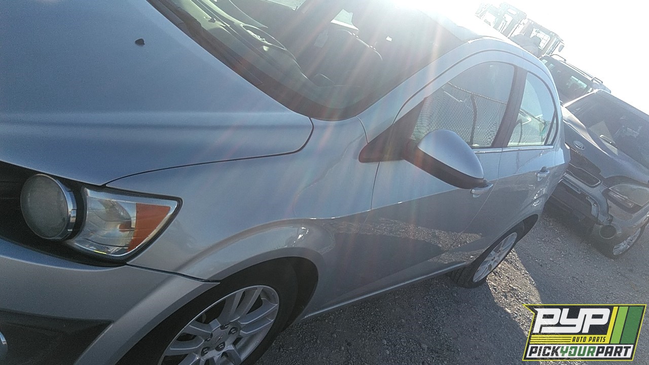 2012 CHEVROLET SONIC available for parts