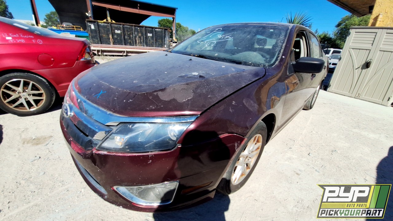 2011 FORD FUSION partes disponibles