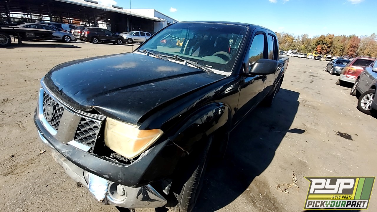 2007 NISSAN FRONTIER partes disponibles