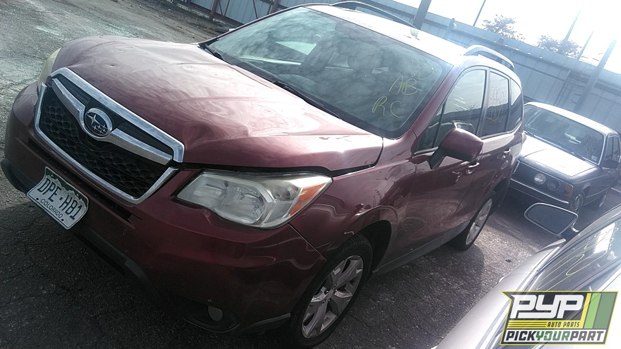 2014 SUBARU FORESTER available for parts