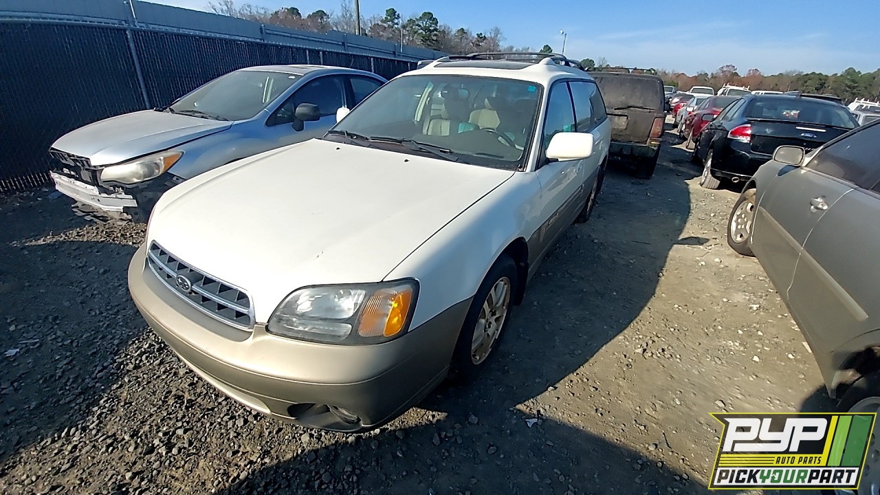 2002 SUBARU OUTBACK available for parts