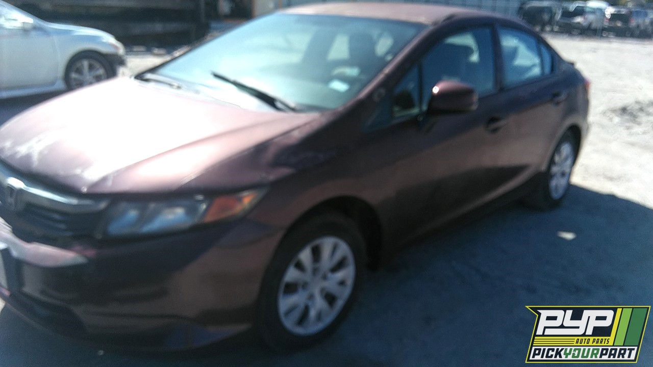 2012 HONDA CIVIC partes disponibles