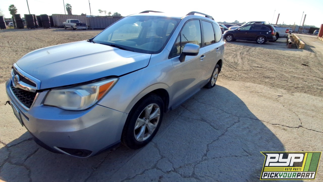 2015 SUBARU FORESTER available for parts