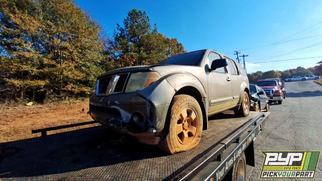 2006 NISSAN PATHFINDER partes disponibles