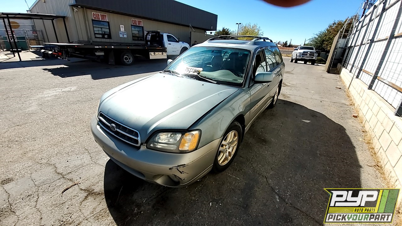 2001 SUBARU OUTBACK partes disponibles
