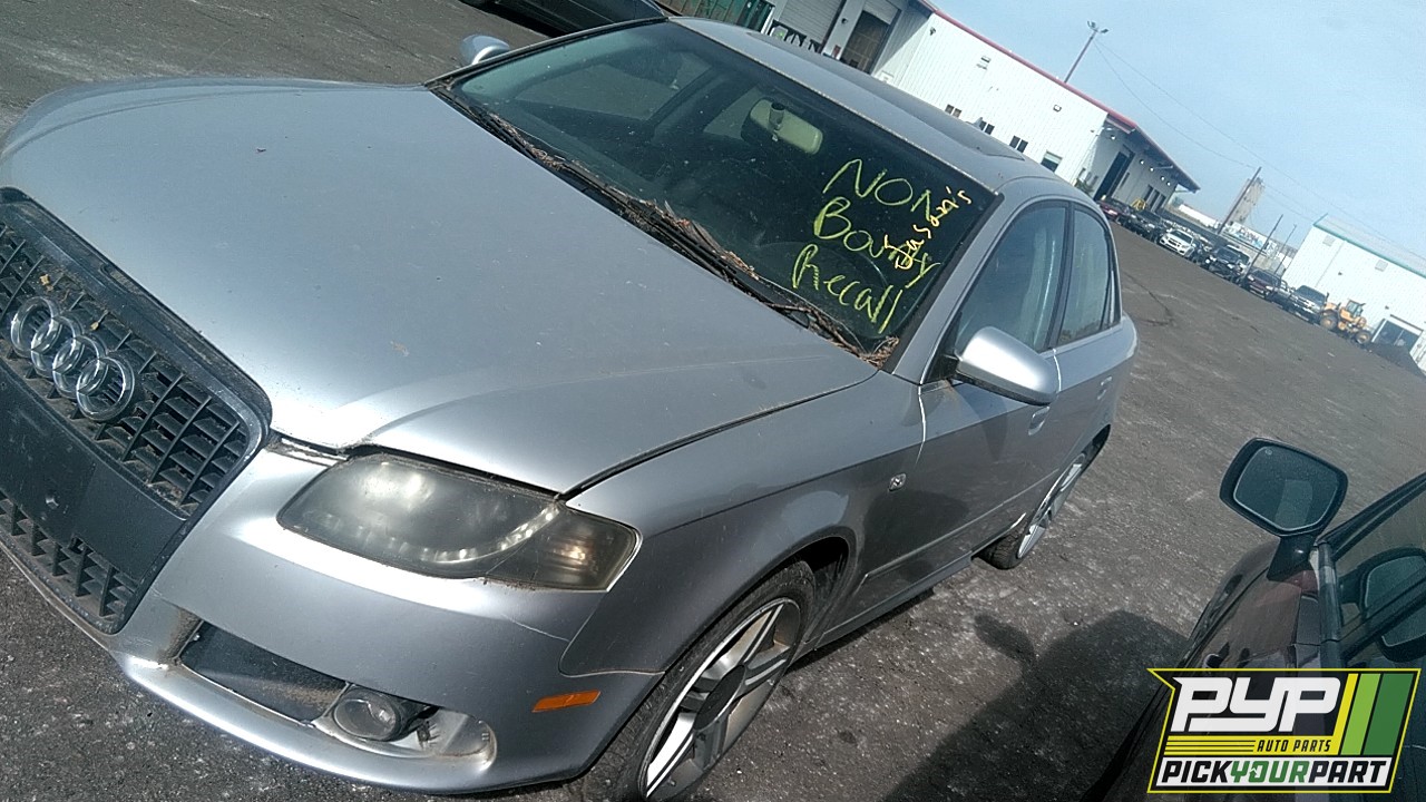 2008 AUDI A4 QUATTRO partes disponibles