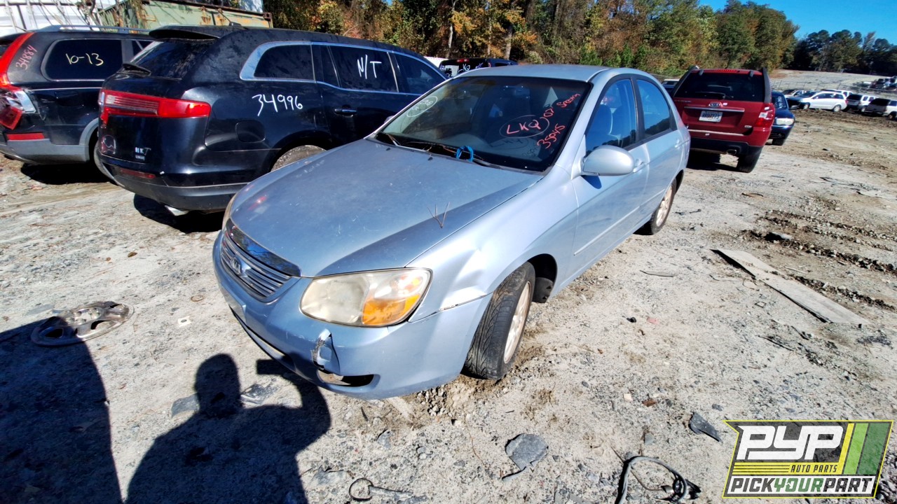2007 KIA SPECTRA available for parts