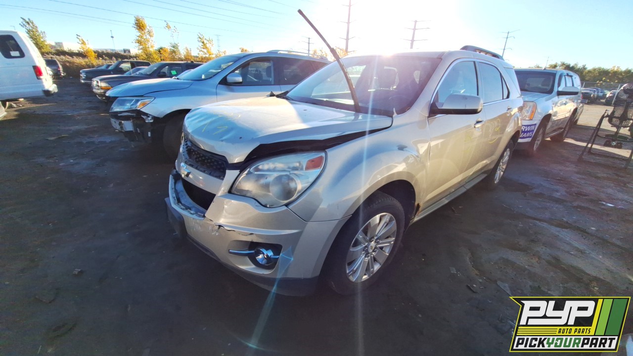 2010 CHEVROLET EQUINOX partes disponibles