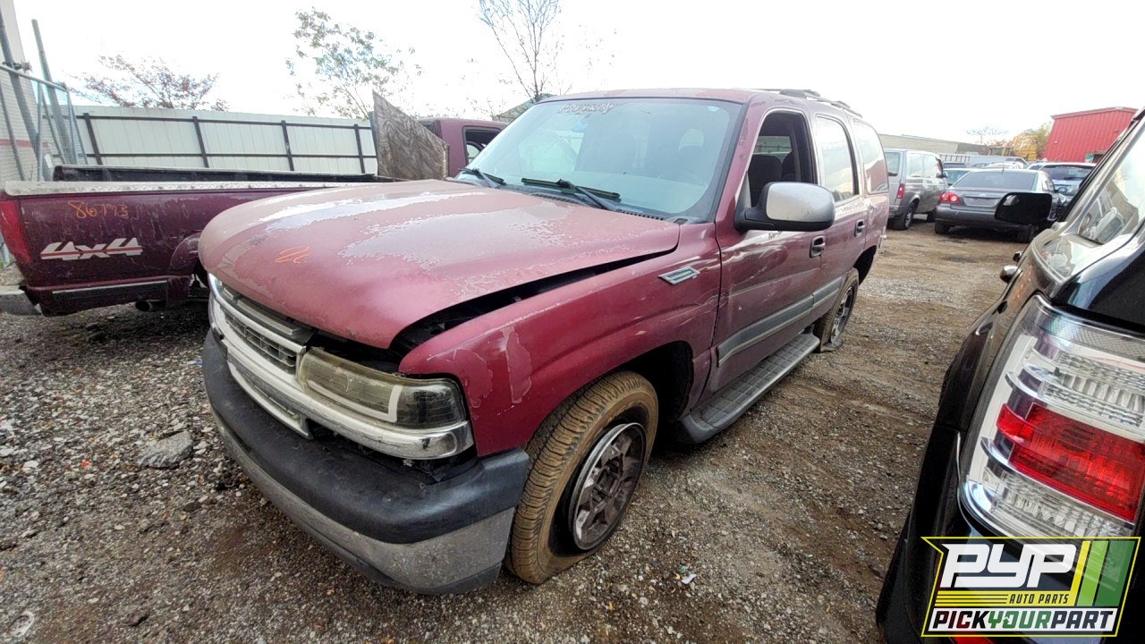 2004 CHEVROLET TAHOE available for parts