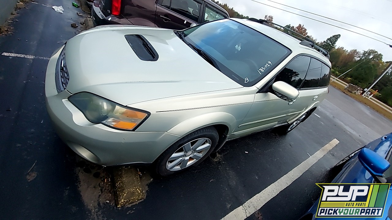 2005 SUBARU OUTBACK partes disponibles