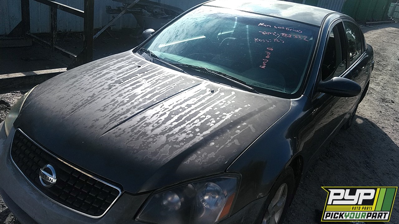 2006 NISSAN ALTIMA partes disponibles