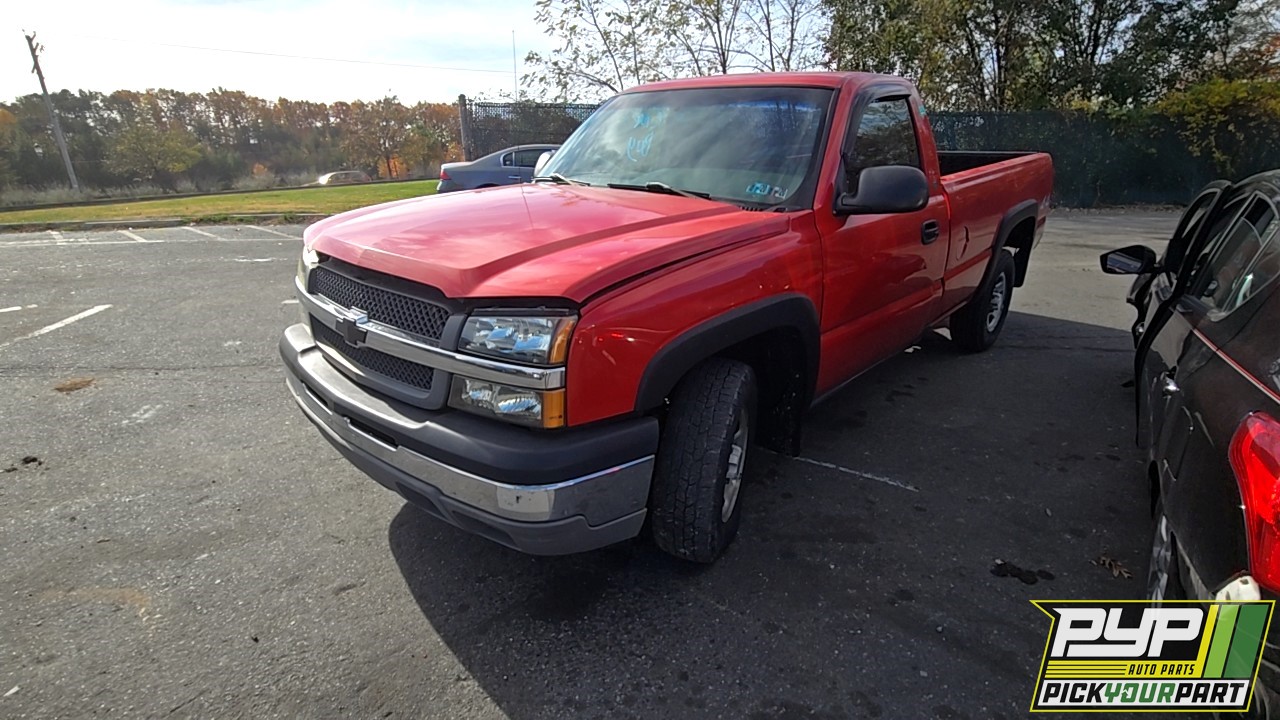 2003 CHEVROLET SILVERADO 1500 partes disponibles