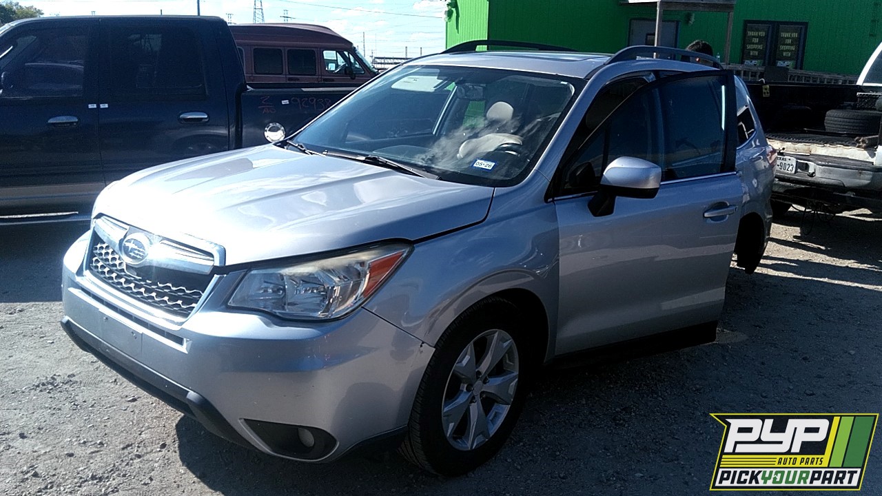 2015 SUBARU FORESTER partes disponibles