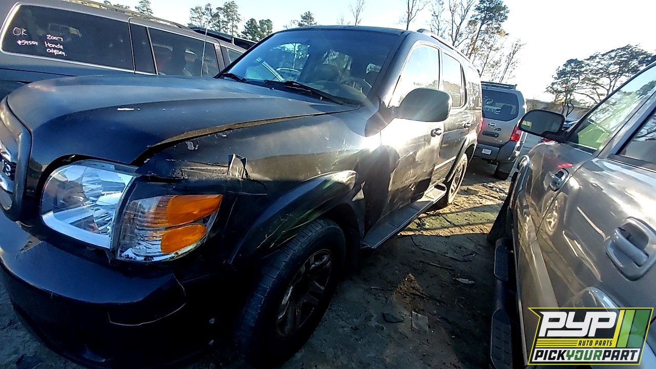 2003 TOYOTA SEQUOIA partes disponibles