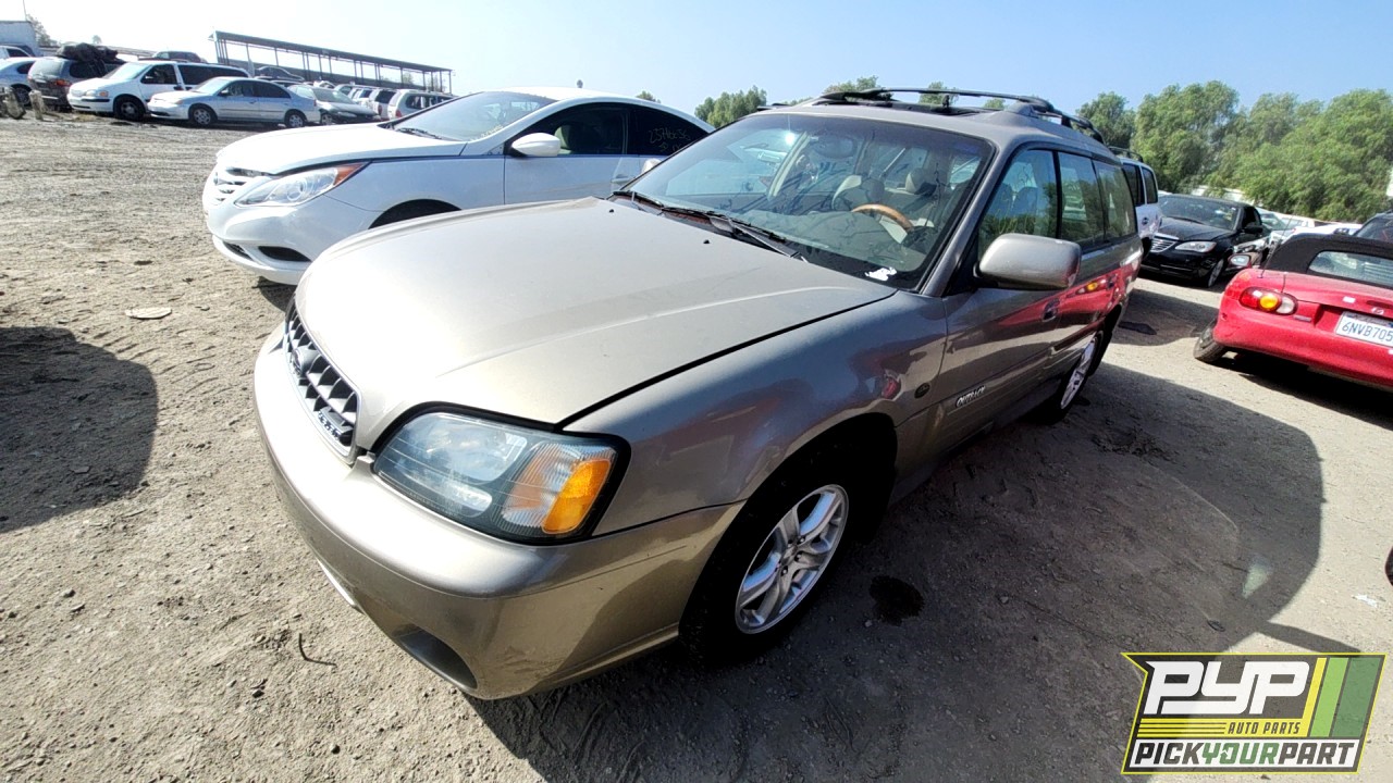 2004 SUBARU OUTBACK partes disponibles