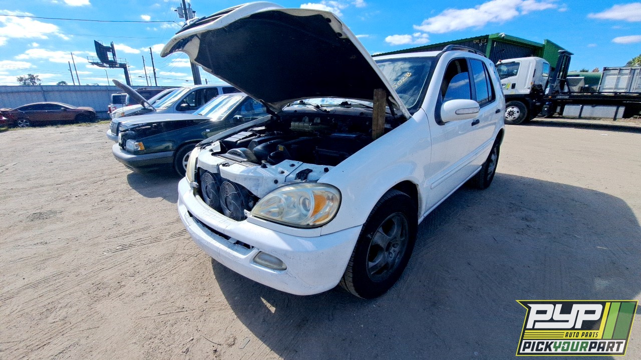 2002 MERCEDES-BENZ ML320 partes disponibles