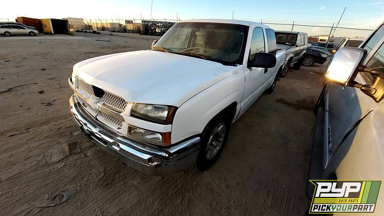 2004 CHEVROLET SILVERADO 1500 available for parts
