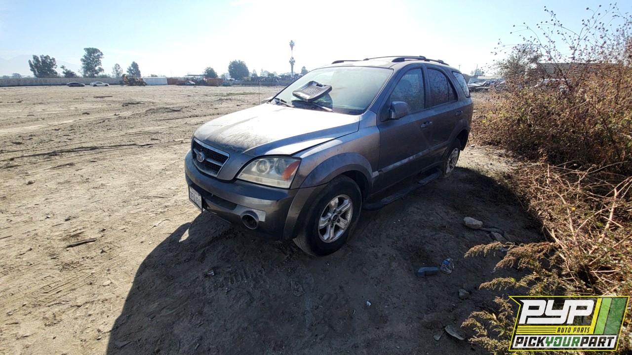 2004 KIA SORENTO partes disponibles