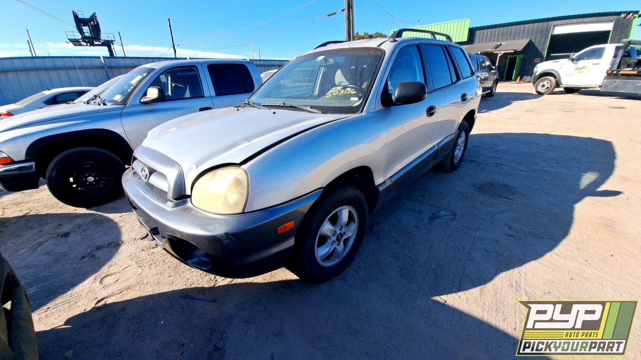 2006 HYUNDAI SANTA FE partes disponibles
