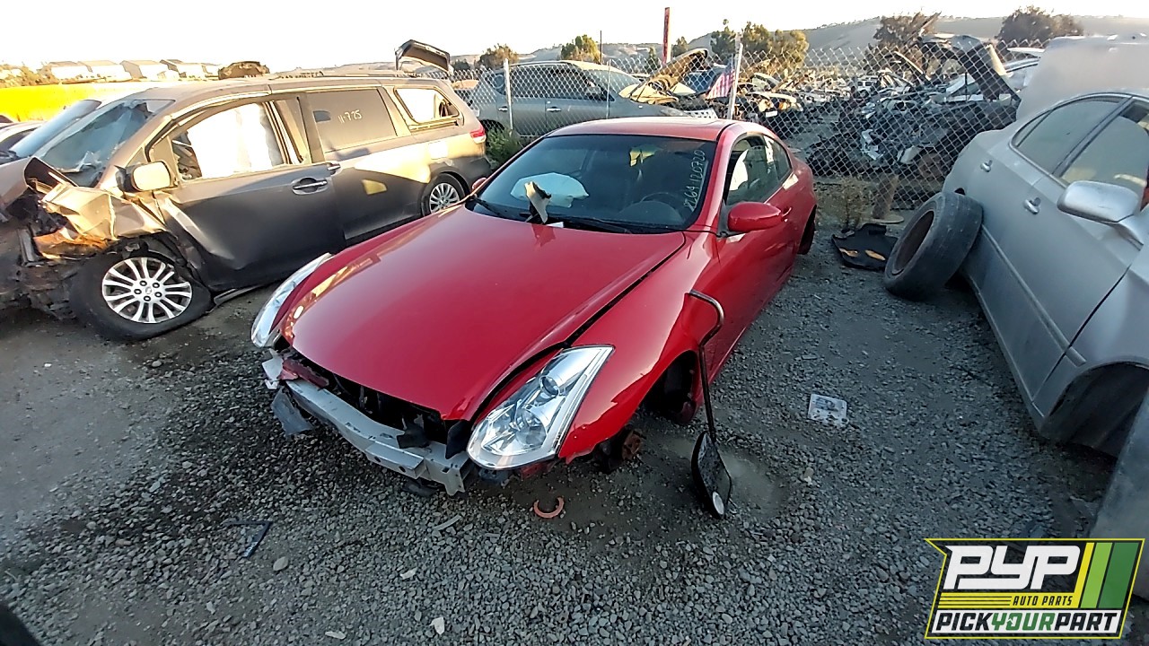 2003 INFINITI G35 partes disponibles