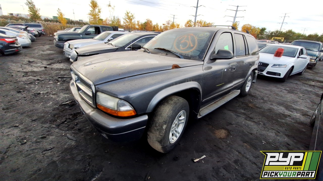 2003 DODGE DURANGO partes disponibles