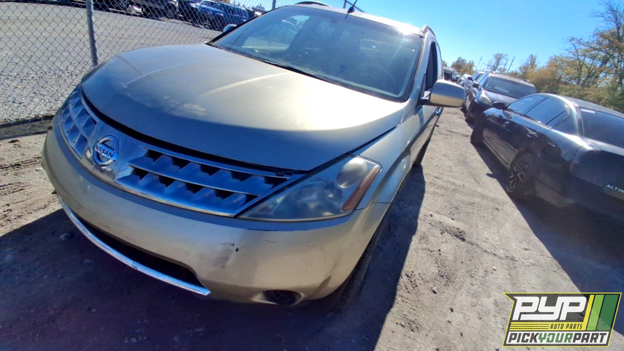 2007 NISSAN MURANO available for parts
