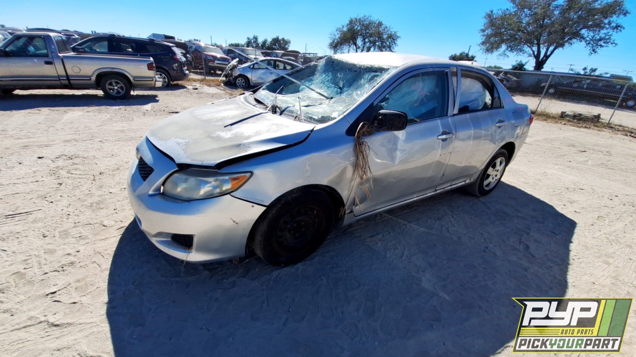 2010 TOYOTA COROLLA partes disponibles