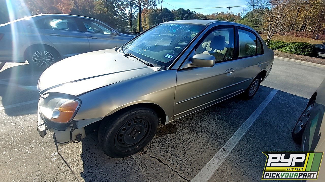 2002 HONDA CIVIC available for parts