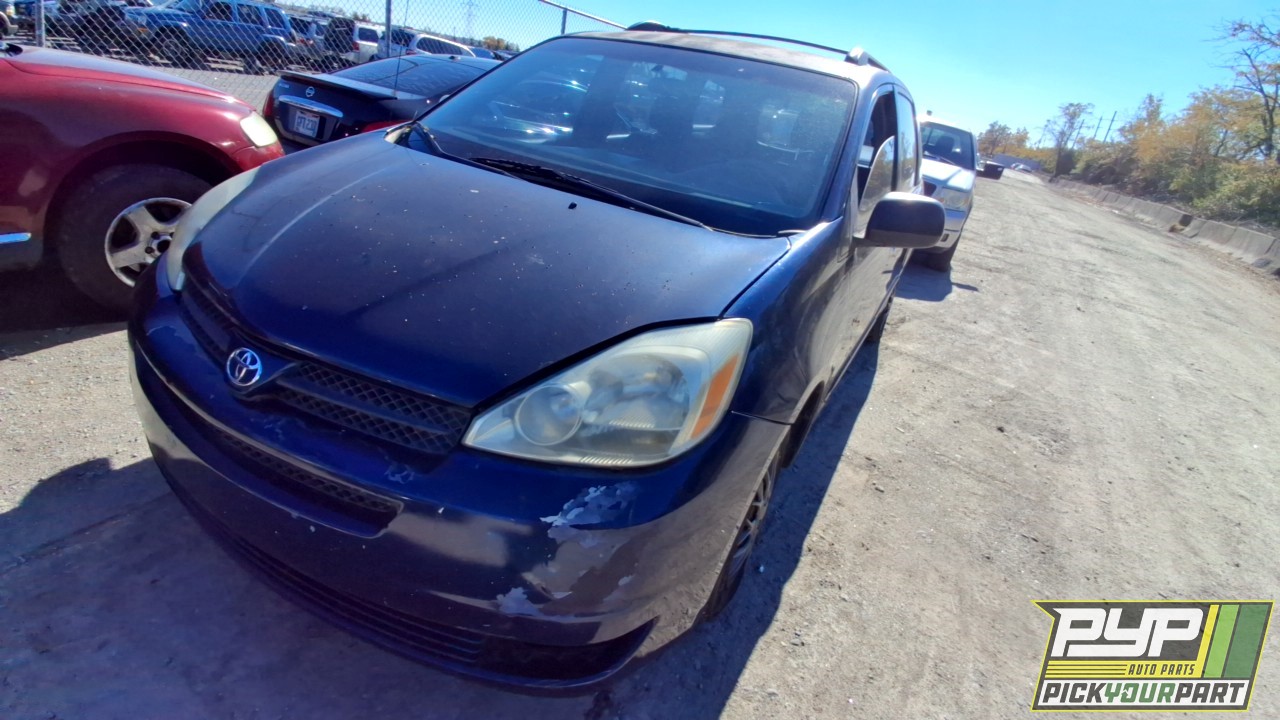 2005 TOYOTA SIENNA partes disponibles