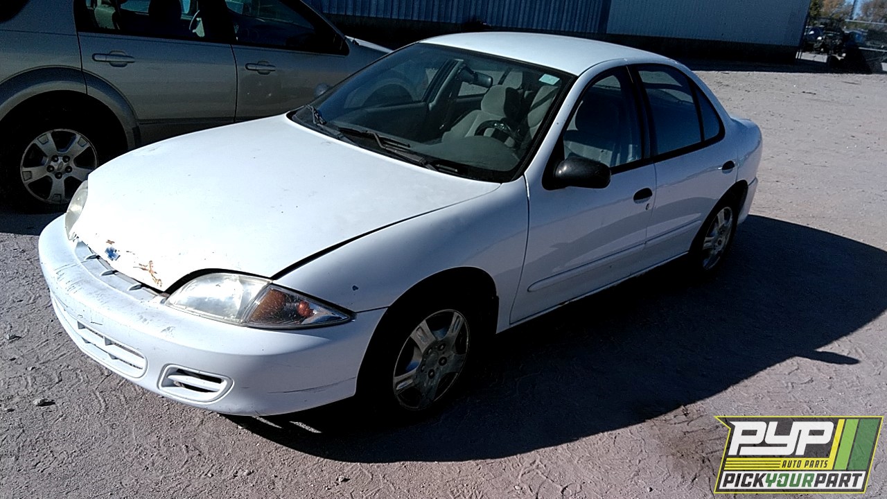 2000 CHEVROLET CAVALIER partes disponibles