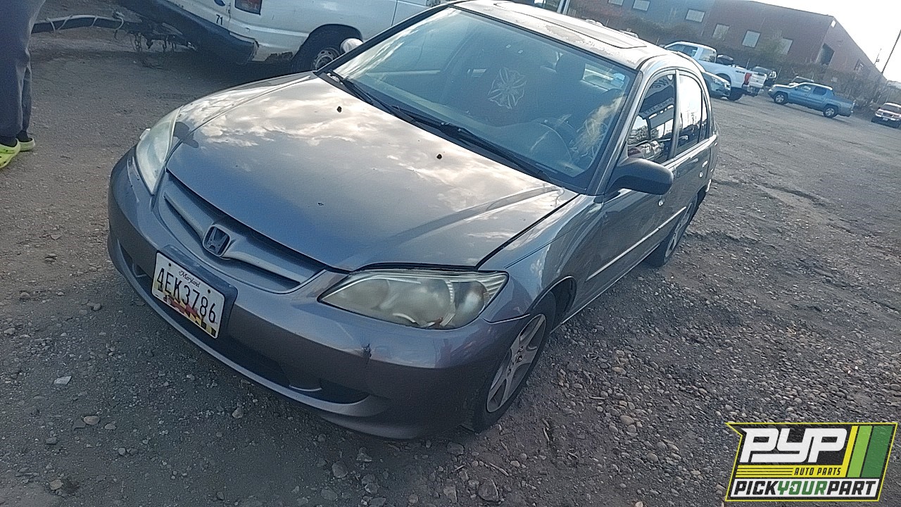 2004 HONDA CIVIC available for parts