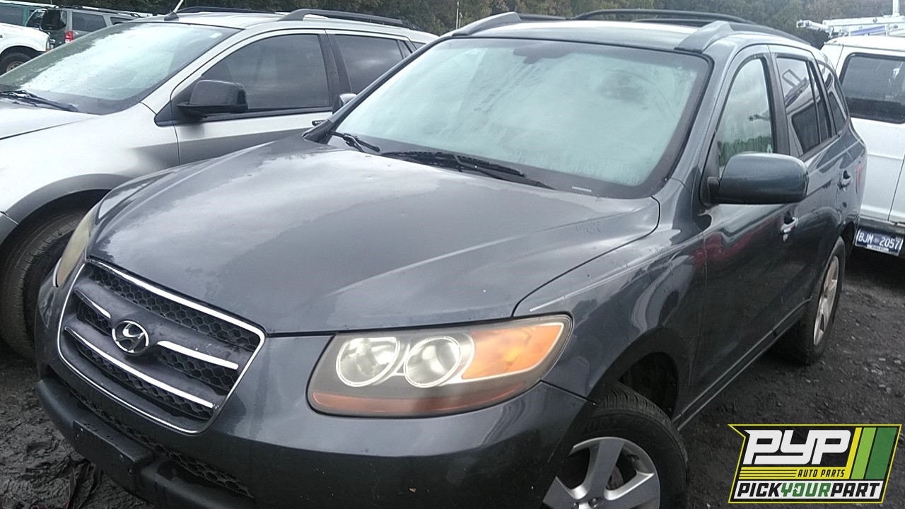 2007 HYUNDAI SANTA FE partes disponibles