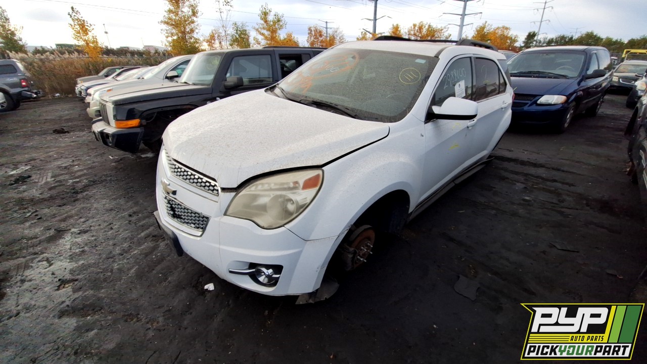2010 CHEVROLET EQUINOX partes disponibles