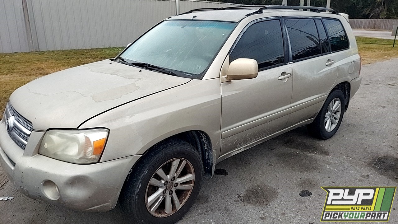 2006 TOYOTA HIGHLANDER partes disponibles