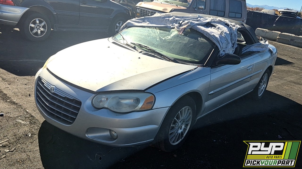 2004 CHRYSLER SEBRING available for parts