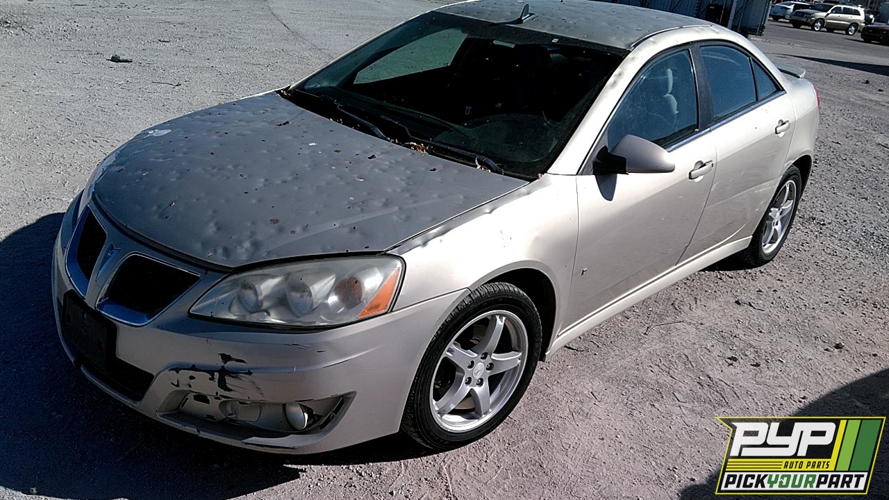 2009 PONTIAC G6 partes disponibles