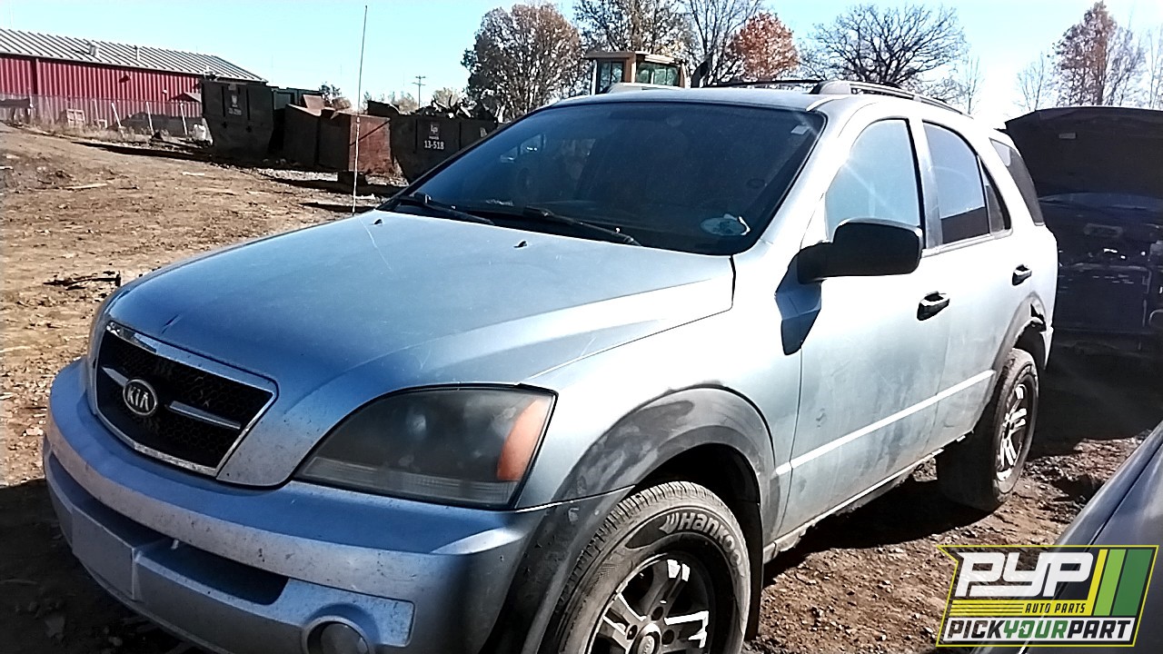 2006 KIA SORENTO partes disponibles