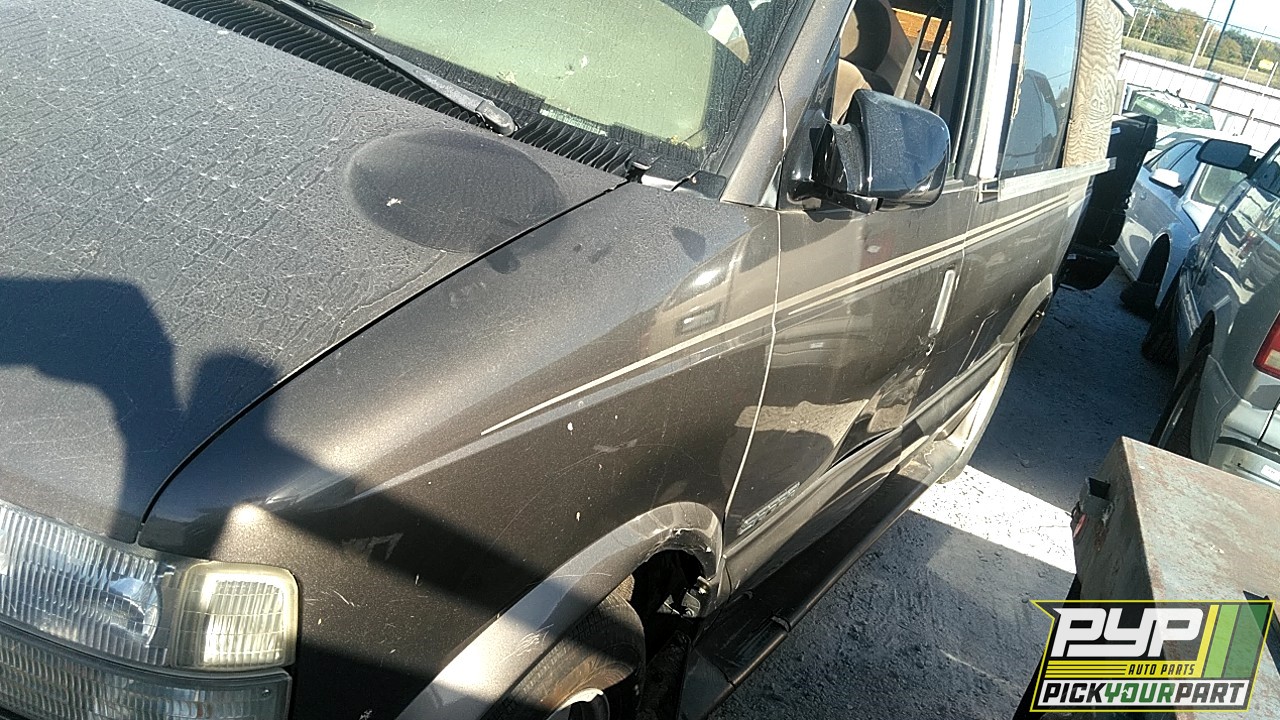 2000 GMC SAFARI partes disponibles