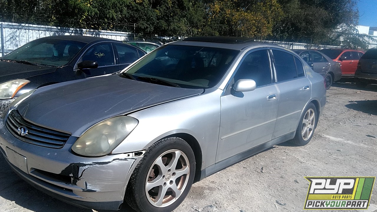 2004 INFINITI G35 available for parts
