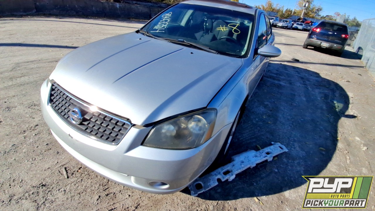 2006 NISSAN ALTIMA partes disponibles