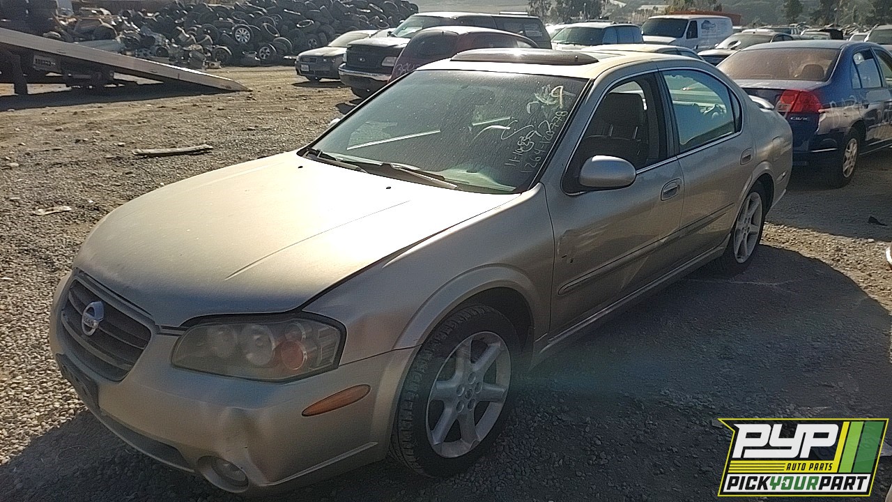 2002 NISSAN MAXIMA available for parts