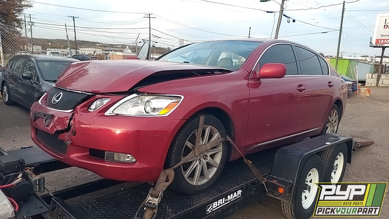2006 LEXUS GS300 available for parts