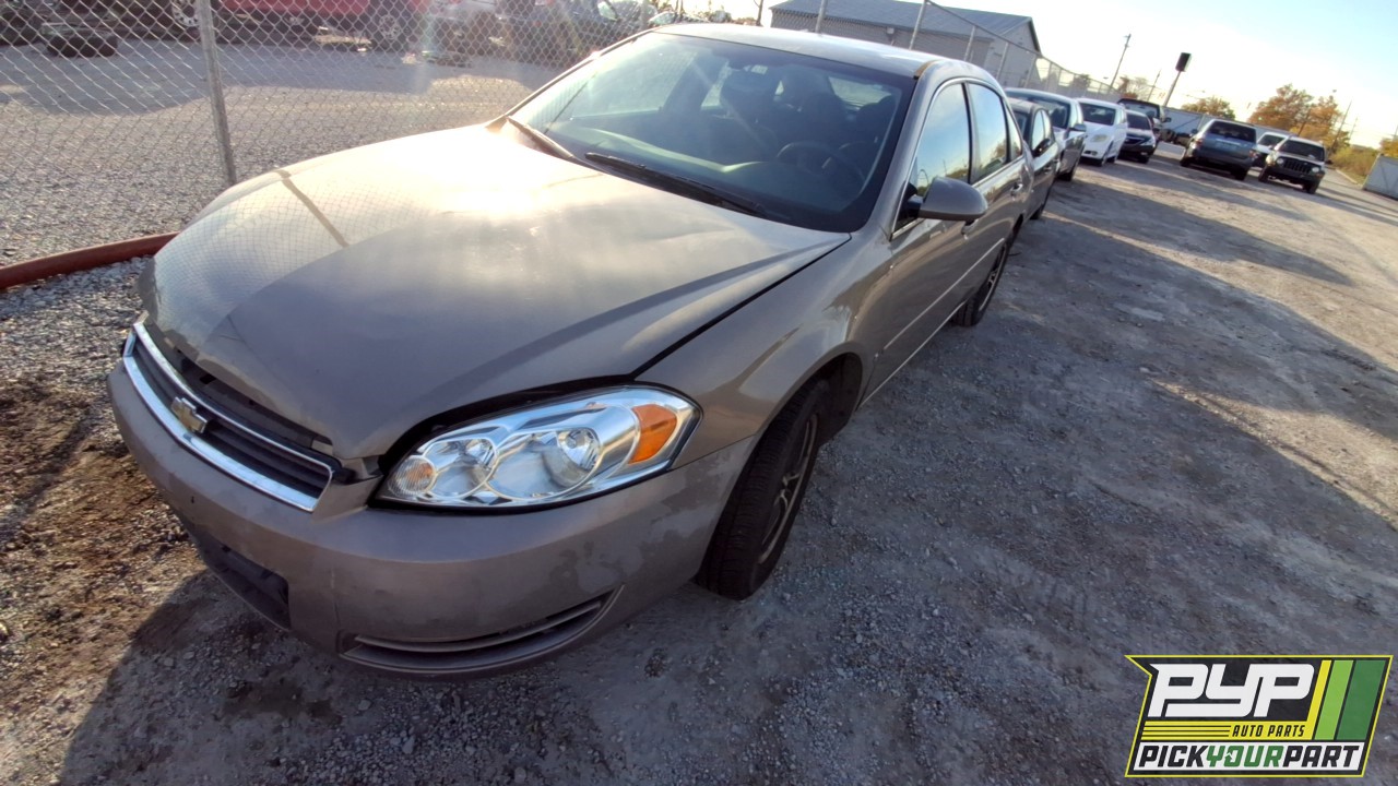 2007 CHEVROLET IMPALA partes disponibles