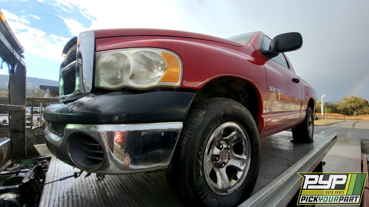 2002 DODGE RAM 1500 partes disponibles