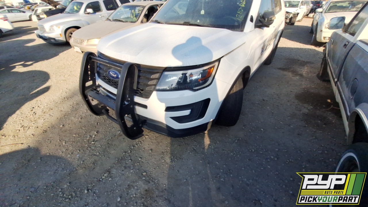 2017 FORD POLICE INTERCEPTOR UTILITY partes disponibles